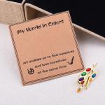 Art Palette Brooch Pin for Painter Valentines Gift for Artists Wife Girlfriend Painter Birthday Gifts for Daughter Son Paintbrush Brooch Art Teacher Appreciation Gifts for Men Women Artist Lapel Pins