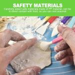 CeroDimo 9 Pack Clay Sculpting Tools Set Double End Pottery Modeling Tools Clay Carving and Shaping Tools Air Dry Clay Tool Kit for DIY Craft Projects Polymer Clay Tools Assorted Colors