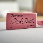 Paper Mate Erasers | Pink Pearl Large Erasers, 12 Count