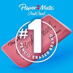 Paper Mate Erasers | Pink Pearl Large Erasers, 12 Count