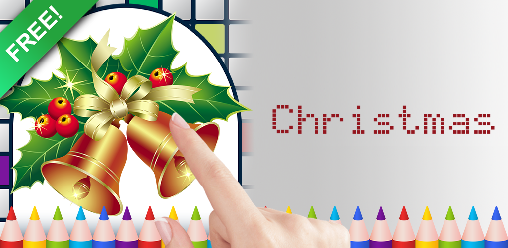 Christmas Color by Number - FREE Pixel Art Game - Coloring Book Pages - Happy, Creative & Relaxing - Paint & Crayon Palette - Zoom in & Tap to Color - Share Creations with Friends!