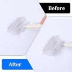 11 Pack Blending Stumps for Drawing, Oil Pastel Blending Tools Blendings Sponge Pens and Sandpaper Pencil Reusable Washable Pencil Sticks for Student Artists Charcoal Graphite Drawing