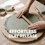 Hokkieam Clay Texture Rollers | 10-Pack Polymer Clay Texture Roller Set for Pottery & Crafting