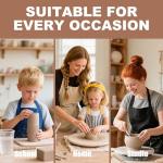 Hokkieam Clay Texture Rollers | 10-Pack Polymer Clay Texture Roller Set for Pottery & Crafting