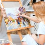 ESRICH Canvas for Painting 12x16, 16 Pack Canvas Boards for Painting Cotton Primed Large Blank Canvases for Kids & Adults, Painting Canvas Panels for Oil, Watercolor, Acrylic Paint, Tempera.