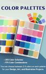 Color Palette Book: 205 Color Schemes, Inspiration for Graphic Designers, Illustrators and Artists, 975 Color Combinations.