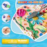 WINSONS 65 PCS Oil Pastel Set, 48 Soft Colors & Extra 4 White Pastels, Complete Art Kit with Holder, Scraper, Sharpener & Pastel Paper – Non-Toxic, Smooth Blending for Artists & Beginners