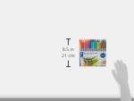 Staedtler Double Ended Markers, Assorted Bullet Tips, Assorted Colors, 36/Pack