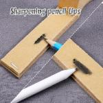 Thinp Blending Stump, 9 Pcs Tortillions Blending Sticks Oil Pastel Blendings Tools with Rub Sponge Pens and Sandpaper Sharpener Oil Pastel Sketch Tool for Charcoal Sketch Drawing