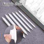 Thinp Blending Stump, 9 Pcs Tortillions Blending Sticks Oil Pastel Blendings Tools with Rub Sponge Pens and Sandpaper Sharpener Oil Pastel Sketch Tool for Charcoal Sketch Drawing