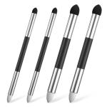 Thinp 4 Pcs Oil Pastel Blending Tools for Drawing, Dual Tip Oil Pastel Sponge Brush Reusable Washable Sketch Rubbing Blending Art Sponges Stumps for Artist Sketch Drawing Lightening & Highlight