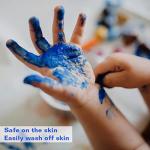 36 Pack Watercolor Paint Set, 8 Colors Washable Water Color with Paint Brush, Water Color Paint Sets for Kids and Adults, Party Favors, Christmas Gift