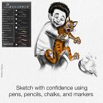 Corel Painter Essentials 8 | Beginner Digital Painting Software | Drawing & Photo Art [PC Key Card]