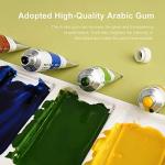 Paul Rubens Watercolor Paint, 36 Vibrant Colors Rich Pigments for Watercolor Painters, Students, Beginners, Hobbyist, Ideal for Many Watercolor Applications (5ml Each Tube)