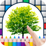 Trees & Leaves Color by Number - Free Pixel Art Game - Coloring Book Pages - Happy, Creative & Relaxing - Paint & Crayon Palette - Zoom in & Tap to Color - Share Creations with Friends!