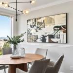 FOLKOR Floating Frame for 20x30 Canvas Painting, DIY Metal Canvas Frame with 1.5 Inch Deep for Oil Paintings Art Prints Artwork Landscape Portrait Living Room Wall Decor (Black)