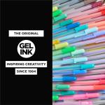 SAKURA Gelly Roll UV Pen - UV Gel Invisible Ink - With Keychain Flashlight - For Art or Drawing - Red, Green & Blue - 9 Pens, 3 Lights