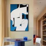 FOLKOR Floating Frame for 20x30 Canvas Painting, DIY Metal Canvas Frame with 1.5 Inch Deep for Oil Paintings Art Prints Artwork Landscape Portrait Living Room Wall Decor (Black)