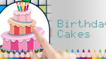 Birthday Cakes Color by Number - Free Pixel Art Game - Coloring Book Pages - Happy, Creative & Relaxing - Paint & Crayon Palette - Zoom in & Tap to Color - Share Creations with Friends!