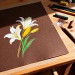 Somime 9x12 (600gsm) Sanded Pastel Paper Pad for Artists, 12 Sheets of 6 Assorted Colors Heavyweight Drawing Paper Pad for Pencils and Soft Oil Charcoal Pastels