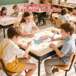 Simetufy 16 x 20 inch 24 Pack Large Flat Canvas Boards, Painting Canvas Panels- Gesso Primed Acid-Free 100% Cotton for Acrylics Oil Watercolor Tempera Paints