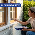 Pro Grade, Paint Brushes, 5-Piece, Paint Brush Set: Flat & Angle Brushes for Latex and Oil Paints, Stains, Interior & Exterior Home Improvement