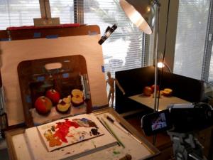 Acrylics Still Life Fruit Painting 102 Apples