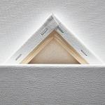 KINGART White 11"x14" Stretched Artist Canvas, Pack of 8, Gesso Primed - 100% Cotton Rectangular Canvases, 5/8" Profile, Art Supplies for Oil and Acrylic Painting