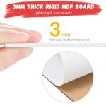 Simetufy 24 Pack Flat Canvas Boards for Painting 11x14 Inch Blank Canvas Panels, Gesso Primed Acid-Free 100% Cotton for Acrylics Oil Watercolor Tempera Paint