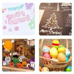 TRANSON 12pcs Outline Shimmering Markers with Metallic for Fun Art Drawing Craft DIY