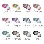 TRANSON 12pcs Outline Shimmering Markers with Metallic for Fun Art Drawing Craft DIY