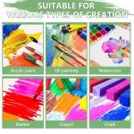 FUMILE Canvas Boards for Painting 8x10, 26 Pack Canvases Primed Acid Free Blank Canvas Panels for Classroom and Parties