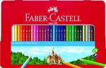 Faber-Castell Classic Colored Pencils Tin Set, 36 Vibrant Colors In Sturdy Metal Case - Premium Children's Art Products