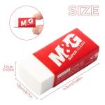 M&G Pencil Eraser for Kids, 30 Pack, White Erasers Bulk for Artists, Drawing Eraser for Sketching, Art Erasers for Drawing, School,Office Supplies