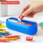 M&G Pencil Eraser for Kids, 30 Pack, White Erasers Bulk for Artists, Drawing Eraser for Sketching, Art Erasers for Drawing, School,Office Supplies