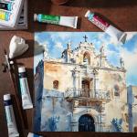 PHOENIX Watercolor Paint Tubes Set - 12x12ml / 0.4 Fl Oz Non-toxic Water Color Paint Adult Set, Watercolors Painting Supplies Art Paints for Beginners