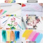 4 Pack Small Sketch Books, 5.5 x 8.5 Inch Mini Sketchbook, 68lb/100gsm Spiral Bound Small Sketch Pad, Acid Free Art Supplies Drawing Painting Sketchbook for Kids, Beginners, Artists & Easter Gift