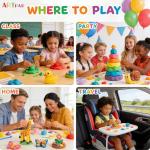 ARTPAR Air Dry Clay 66 Colors, Modeling Clay for Kids, Model Magic Clay, DIY Molding Clay Kit with Sculpting Tools, Soft & Ultra Light, Art and Crafts for Boys and Girls 3-12 Years Old.