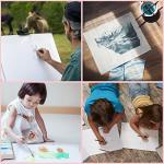 ESRICH 8x10 Canvas for Painting, 80 Pack Blank Painting Canvas, Primed Cotton Canvas Boards for Painting for Oil Paint, Watercolor, Acrylic Paint, Gouache and Tempera.