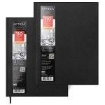 ARTEZA Hardcover Sketch Book 8.5 x 11 Drawing Pad 2 pack 110 Sheets Sketch Pads for Drawing for Adults & Teens