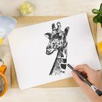 Mr. Pen- Eraser Pencil with Brush, 3 Pcs, 2 Eraser Pencils, 1 Sharpener, Artist & Drawing Set