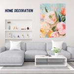 Stretched Canvas for Painting 12x16 Inch (4 Pack) - 100% Cotton Triple Primed White Artist Canvas Boards, Blank for Acrylic, Oil, Watercolor - Professional Art Supplies