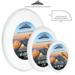 Paramount Contour Convex Profile Stretched Canvas,16x20 Oval Canvas, 5 Pack, 3/4" Deep - Double Primed for Oil, Acrylic, and Mixed Media Art - 100% Cotton Duck Medium Texture