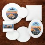 Paramount Contour Convex Profile Stretched Canvas,16x20 Oval Canvas, 5 Pack, 3/4" Deep - Double Primed for Oil, Acrylic, and Mixed Media Art - 100% Cotton Duck Medium Texture
