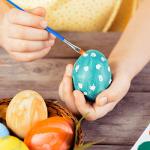 30Pcs Small Paint Brushes Kids for Acrylics Painting, Flat Nylon Hair Paint Brush Bulk Handle Oil Watercolors Painting Brushes for Students, Children and Adult, Blue