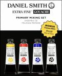 DANIEL SMITH Extra Fine Gouache - Set of 4, Primary Mixing Colors, 15 ml