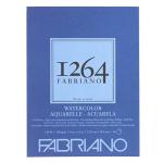 Fabriano 1264 Watercolor Pad, Bright White