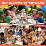 Zhithink Canvas Boards for Painting 120 Pack 8x10 Cotton Canvas Panels Primed Acid Free for Oil, Acrylic Paint, Gouache and Tempera