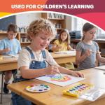 Zhithink Canvas Boards for Painting 120 Pack 8x10 Cotton Canvas Panels Primed Acid Free for Oil, Acrylic Paint, Gouache and Tempera