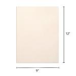 Frcctre 6 Pack 9 x 12 Inch Wood Canvas Panels, Unfinished Wooden Canvas Boards Wood Cradled Painting Panel Boards for Pouring, Art, DIY Crafts, Burning